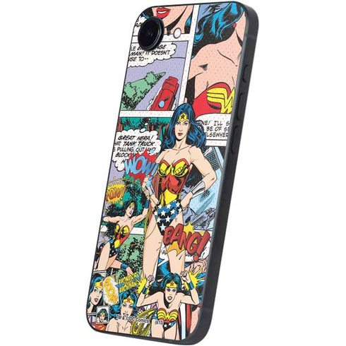 DC Comics Wonder Woman Comic Blast iPhone 16e Skin